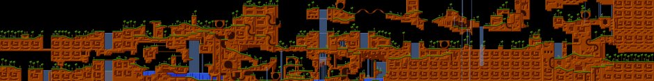 Worms Map Database - Maps - Sonic Mania - Green Hill Zone - Act 1